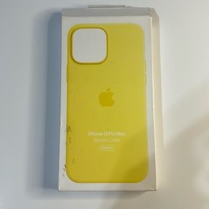 iPhone 13 Pro Max Lemon Zest Silicone Case